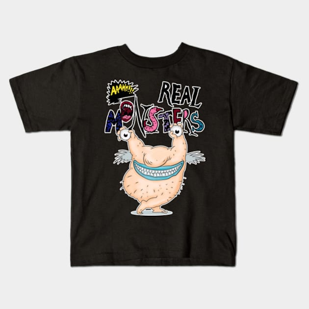 Real Monsters Krumm Kids T-Shirt by Komataguri